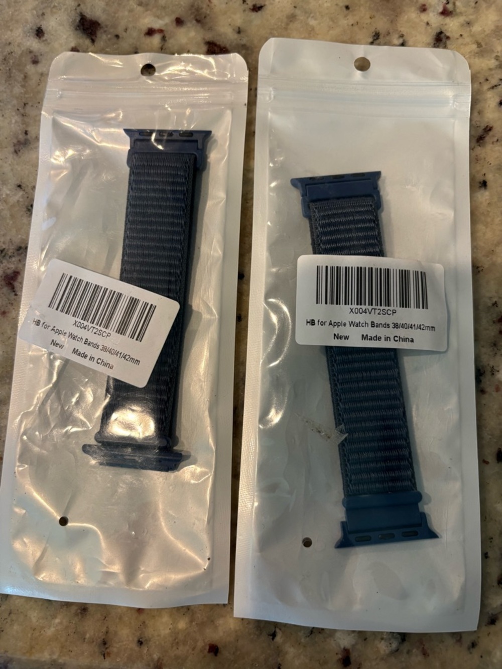 Apple Watch Nylon Loop Band - Dark Blue - Compatible 38/40/41/42/44/45mm